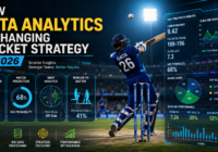 AI and data analytics transforming cricket strategy with real-time match insights, player performance tracking, and predictive analysis in 2026.