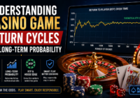 Casino game return cycles illustration showing RTP, probability, and long-term payout concepts in online casino games